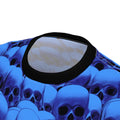 Blue Skulls | Unisex Cut & Sew Tee